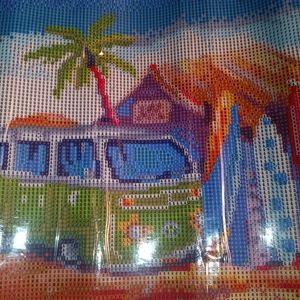 Diy VW bus diamond painting